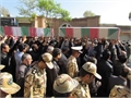 گزارش تصویری / تشییع و خاکسپاری در دانشگاه آزاد کردستان