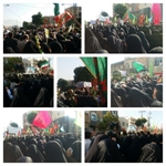 پیکر امیر سرلشکر شهید «حسین ادبیان» در کرمانشاه تشییع و خاکسپاری شد