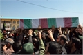 پیکر مطهر یک شهید گمنام در فدراسیون جانبازان به خاک سپرده شد