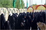 حضور دانشجویان استان خراسان شمالی در معراج شهدای اهواز