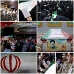 وداع با پیکر سرلشکر شهید حسین ادبیان بعد از ۳۸ سال