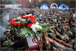 گزارش تصویری/ تشییع پیکر دو شهید گمنام در قرارگاه پدافند هوایی