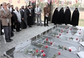 حضور معاونان جهاد دانشگاهی در یادمان شهدای گمنام دانشگاه علوم پزشکی اهواز