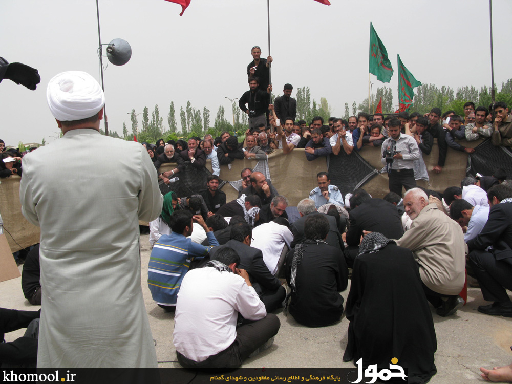 تشییع و خاکسپاری شهدای گمنام زنجان