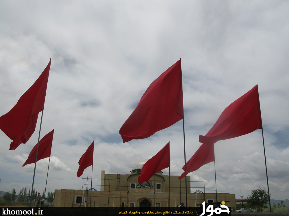 تشییع و خاکسپاری شهدای گمنام زنجان