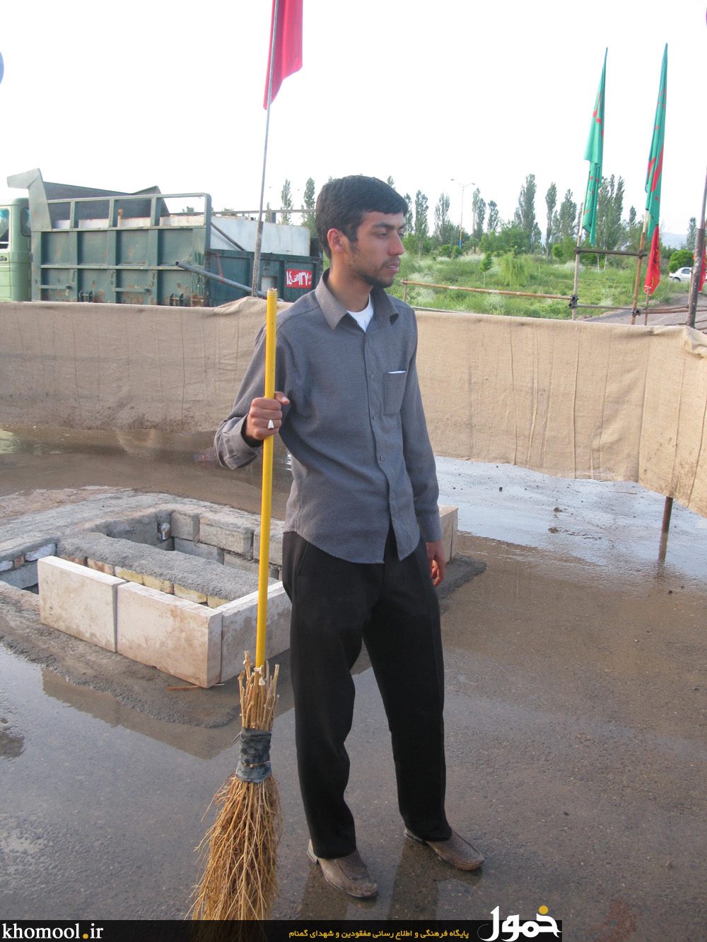 تشییع و خاکسپاری شهدای گمنام زنجان