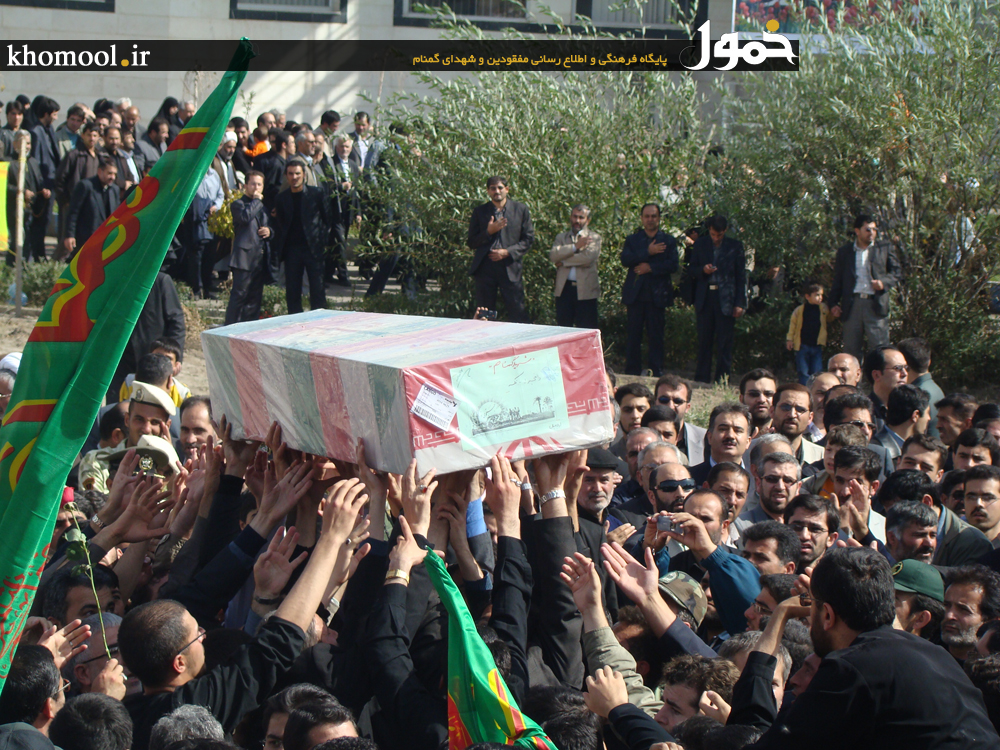 تشییع و خاکسپاری شهدای گمنام دانشگاه آزاد اسلامی اردبیل