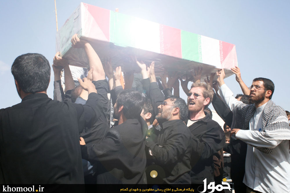 تشییع و خاکسپاری شهدای گمنام دانشگاه آزاد اسلامی اردبیل