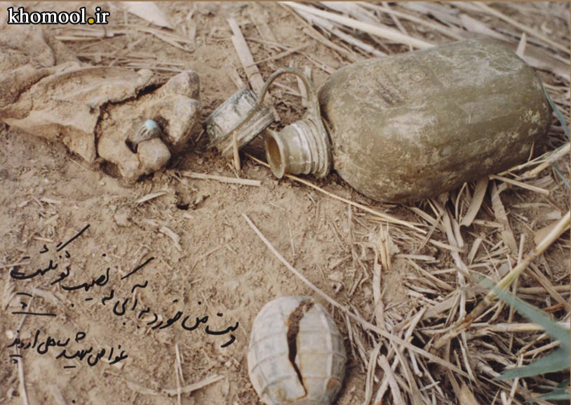 پیکر مطهر شهید غواص اروند