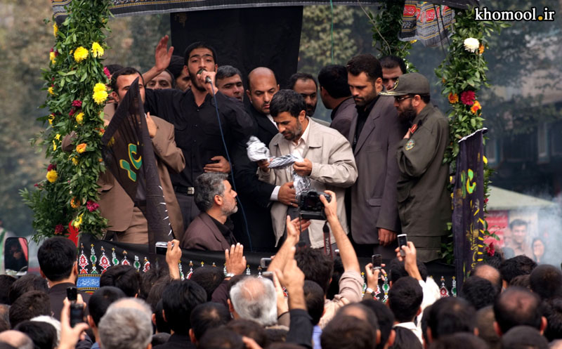 تشییع و خاکسپاری شهدای گمنام دانشگاه تربیت مدرس