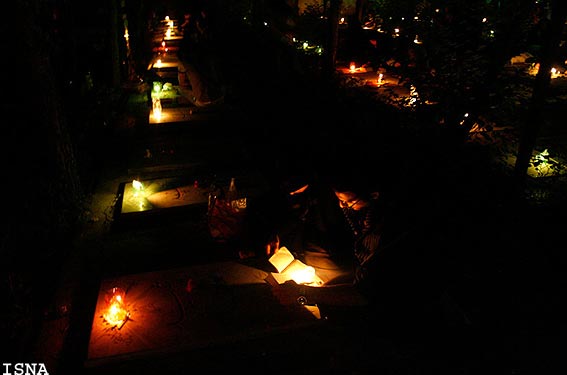 شب قدر در بهشت زهرا