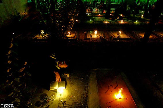 شب قدر در بهشت زهرا