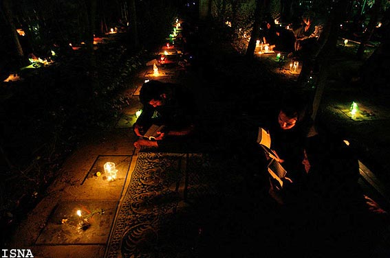 شب قدر در بهشت زهرا