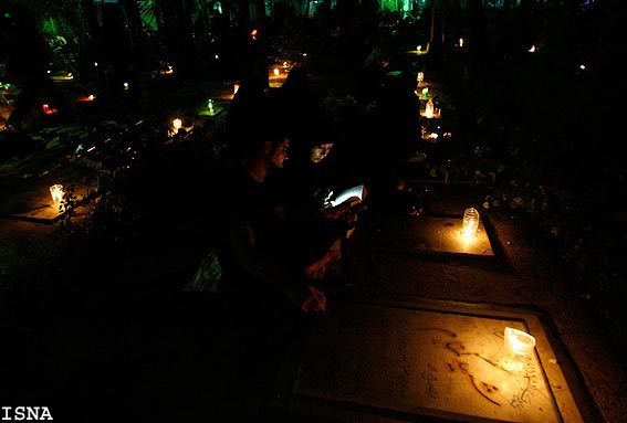 شب قدر در بهشت زهرا