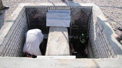 تشییع شهدای گمنام در دانشگاه سمنان