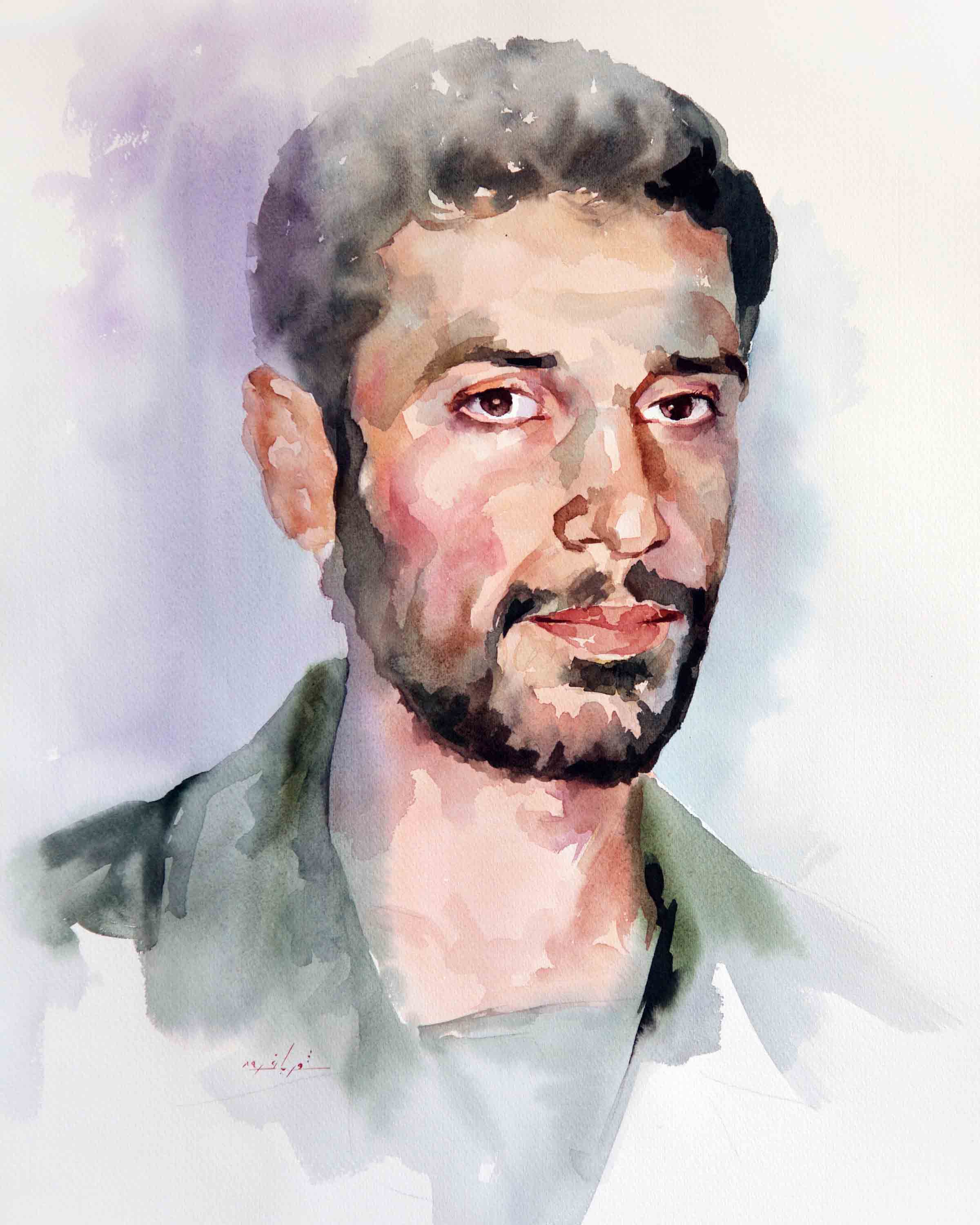 چهره نگاری فرمانده مفقود الاثر