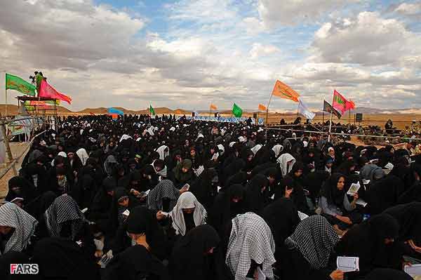 تشییع و خاکسپاری دو شهید گمنام در سومار