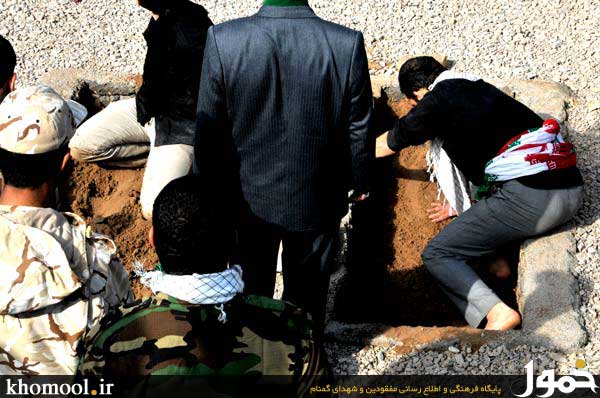 استقبال از شهدای گمنام-وداع-خاکسپاری در بهاباد