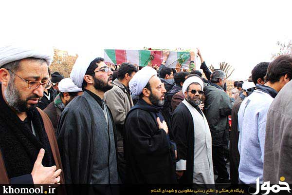 استقبال از شهدای گمنام-وداع-خاکسپاری در بهاباد