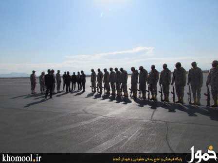 استقبال از شهدای گمنام-وداع-خاکسپاری در بهاباد