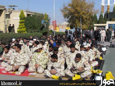 استقبال از شهدای گمنام-وداع-خاکسپاری در بهاباد