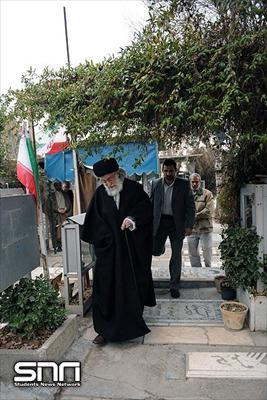 حضور رهبر انقلاب در مرقد امام راحل، مزار شهدای گمنام و گلزار شهدا