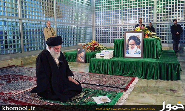 حضور رهبر انقلاب در مرقد امام راحل، مزار شهدای گمنام و گلزار شهدا