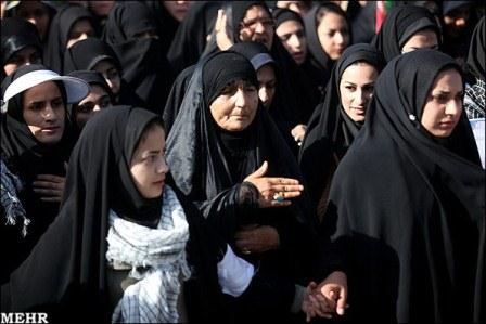 تشییع پیکر شهدای گمنام در اهواز