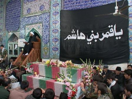 تشییع و خاکسپاری شهدای گمنام در مشگین شهر و نمین