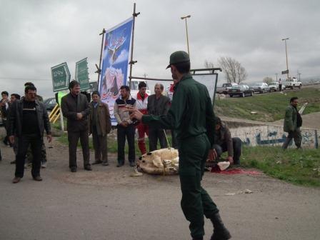 تشییع و خاکسپاری شهدای گمنام در مشگین شهر و نمین