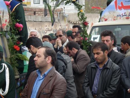 تشییع و خاکسپاری شهدای گمنام در مشگین شهر و نمین