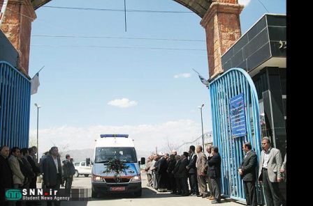 تشییع و خاکسپاری دو شهید گمنام در خوی