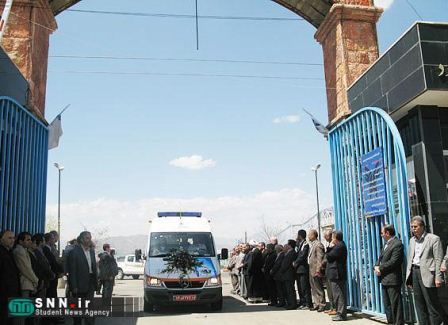 تشییع و خاکسپاری دو شهید گمنام در خوی