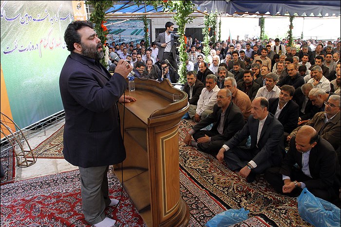 دومین سالگرد خاکسپاری شهدای گمنام در وزارت نفت