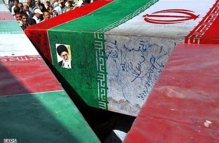 تشییع 96شهید دوران دفاع مقدس در مرقد امام خمینی(ره)