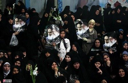 تشییع 96شهید دوران دفاع مقدس در مرقد امام خمینی(ره)