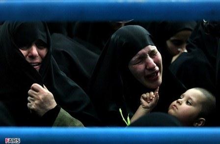 تشییع 96شهید دوران دفاع مقدس در مرقد امام خمینی(ره)