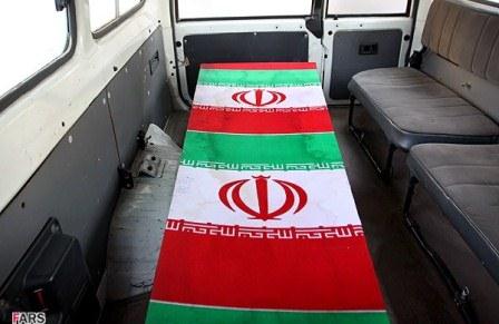 شییع پیکر شهید گمنام در مسجد جامع قلهک