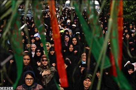 تشییع وخاکسپاری دوشهید گمنام در دانشگاه شهید عباسپور