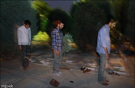 افطاری در جوار مزار شهدای گمنام