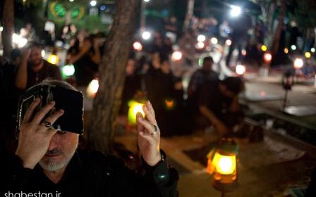 شب نوزدهم رمضان در جوار مزار شهدای گمنام بهشت زهرا (س)