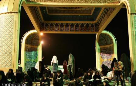 شب بیست و یکم ماه رمضان در تپه نورالشهدا شهر کرد