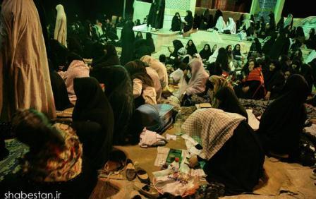 شب بیست و یکم ماه رمضان در تپه نورالشهدا شهر کرد