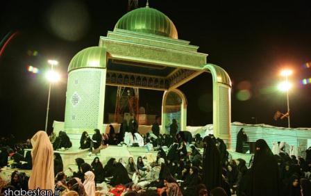 شب بیست و یکم ماه رمضان در تپه نورالشهدا شهر کرد