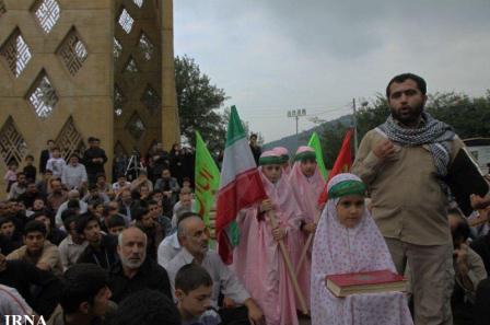 یادواره شهدای هسته ای در جوار مزار شهدای گمنام استان گلستان