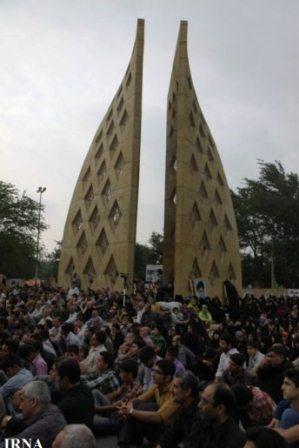 یادواره شهدای هسته ای در جوار مزار شهدای گمنام استان گلستان