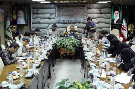 نشست خبری سردار باقرزاده