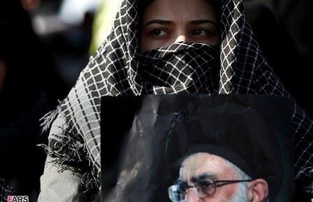 تشییع وخاکسپاری شهیدان  گمنام در دانشگاه آزاد اسلامی واحدعلوم و تحقیقات