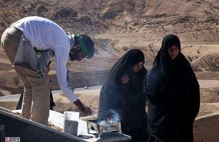 تشییع و خاکسپاری شهیدان گمنام دفاع مقدس در استان ایلام