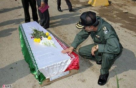 مراسم تبادل پیکرهای جنگ تحمیلی در شلمچه